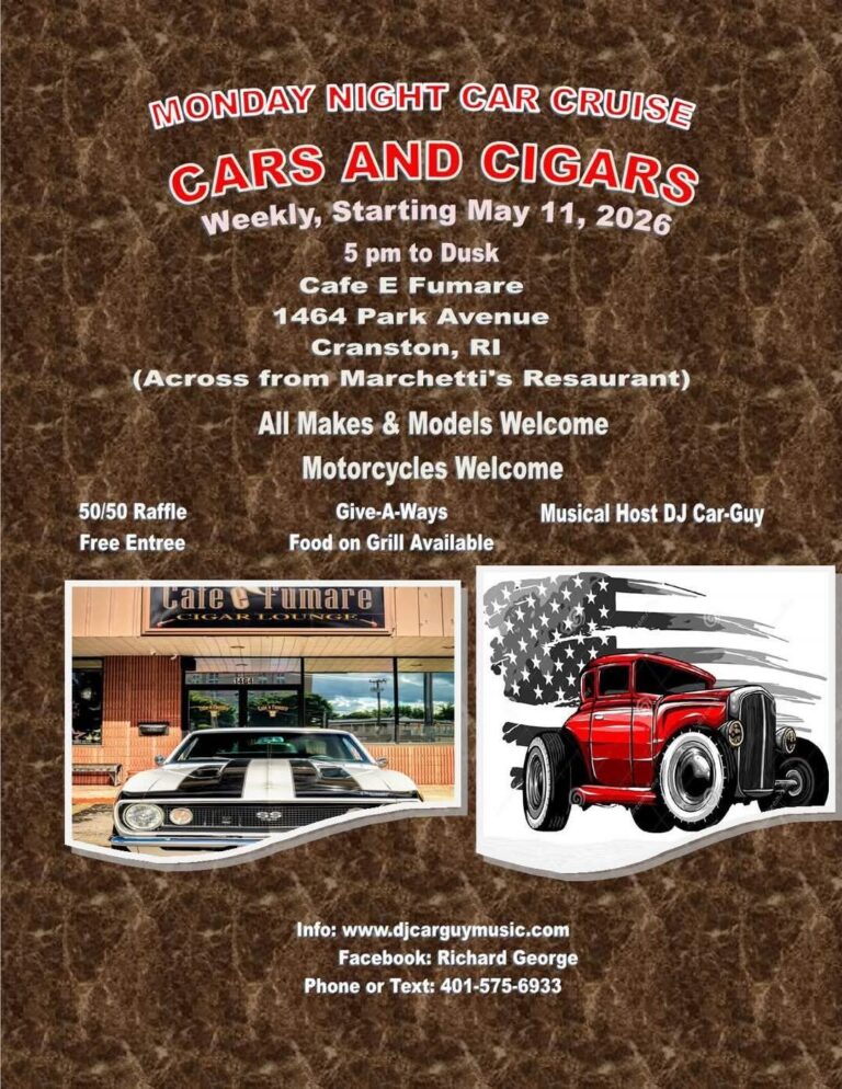 Flyer for Cars And Cigars