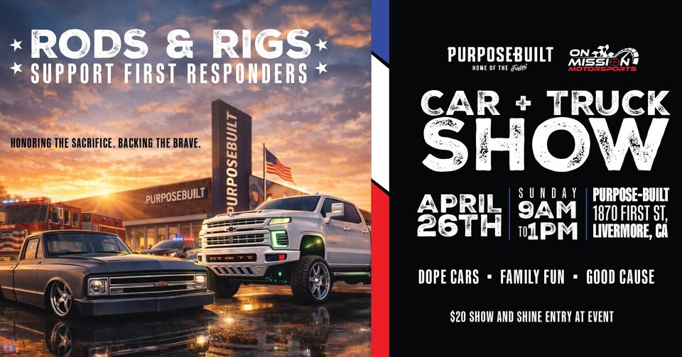 First Responder Rig Rods & Rigs // Support First Responders // Car & Truck Show – Livermore ...
