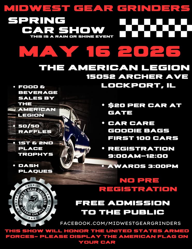 SPRING CAR SHOW – Lockport, IL | CarCruiseFinder