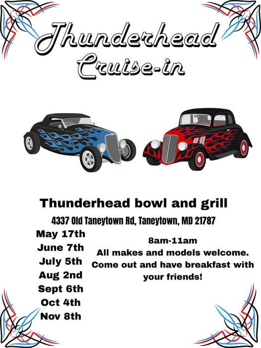 Flyer for Thunderhead Cruise-In