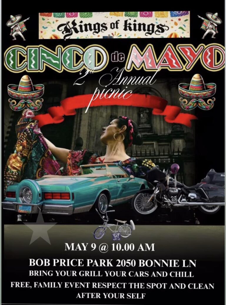 Flyer for Kings of Kings Cinco de Mayo 2nd Annual Picnic