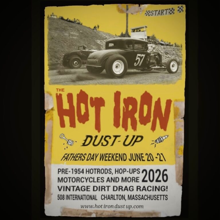 Flyer for The HOT IRON DUST UP 2026
