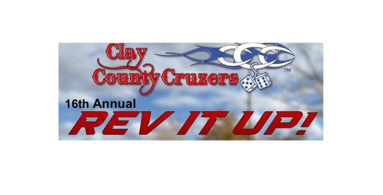 Flyer for 16th Annual Rev It Up! Car Show