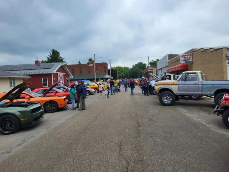 Flyer for Kenny Hamberg Memorial Car Show