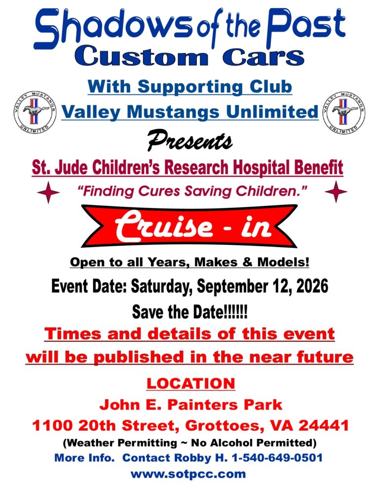 Flyer for St. Jude Children’s Research Hospital Benefit Cruise – in