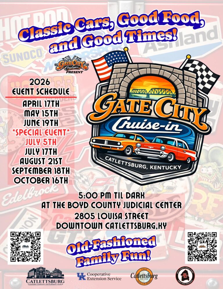 Flyer for Gate City Cruise-In