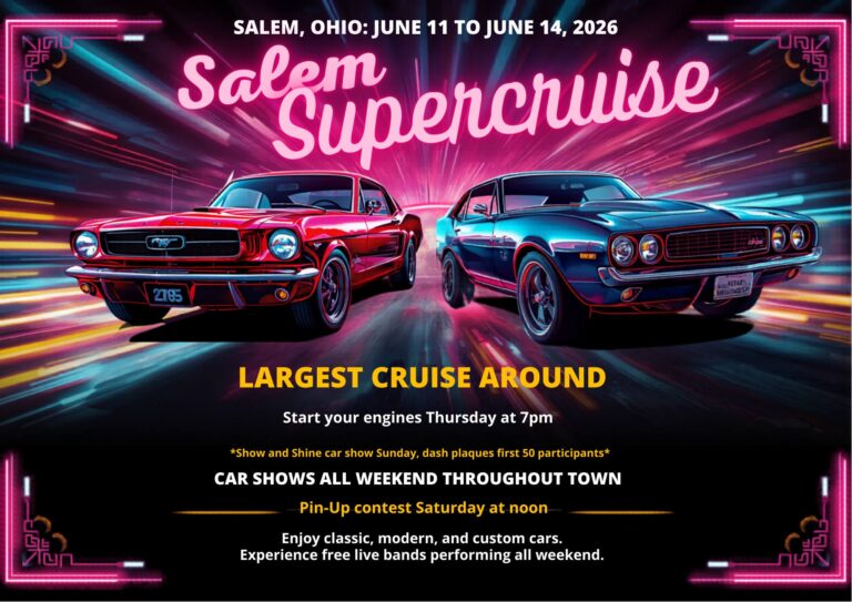Flyer for Salem Supercruise