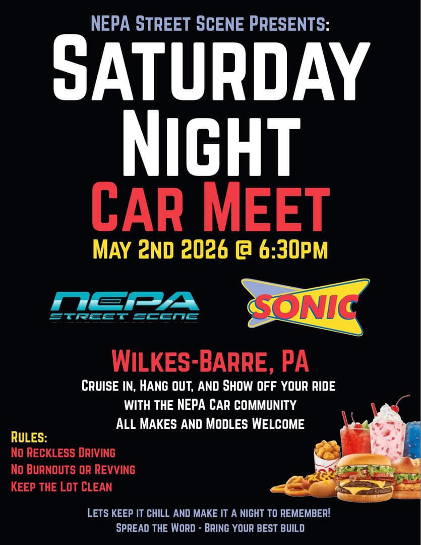 NEPA Street Scene Saturday Night Car Meet – Wilkes-Barre, PA ...