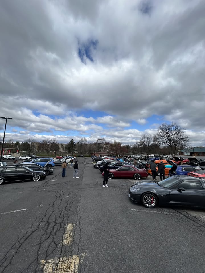 Flyer for State College Cars & Coffee