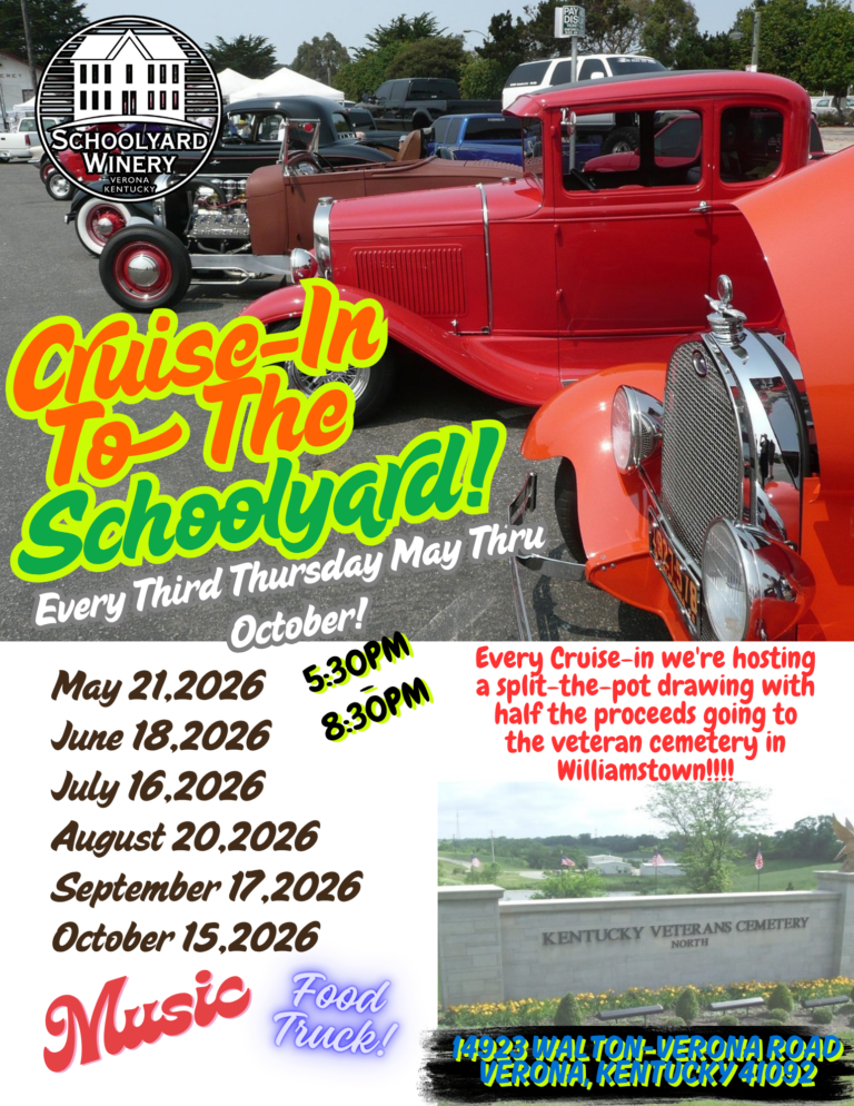 Flyer for Cruise-In to the Schoolyard