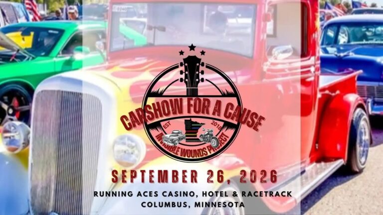 Flyer for Invisible Wounds Project’s Car Show for a Cause