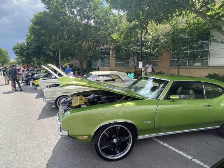 Flyer for Fifth Annual Vintage Car Show