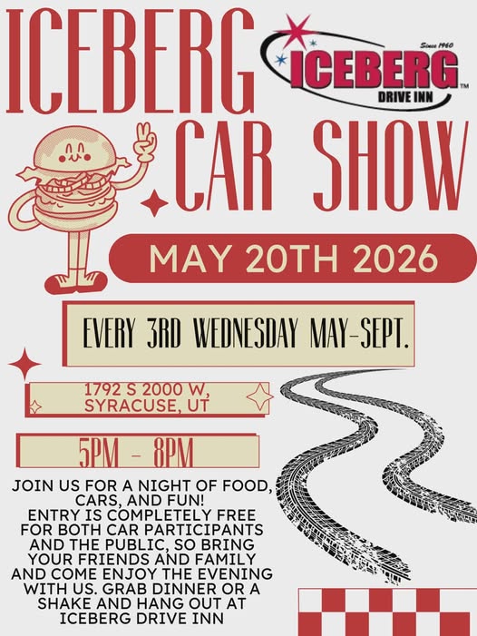 Flyer for Iceberg Car Show