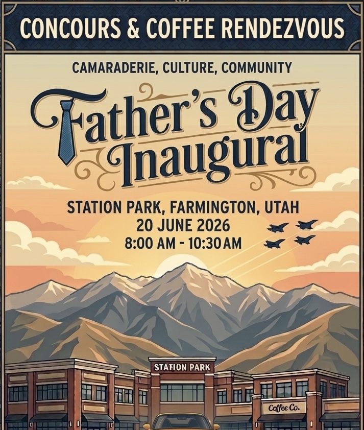 Flyer for Launch Father’s Day Car Show