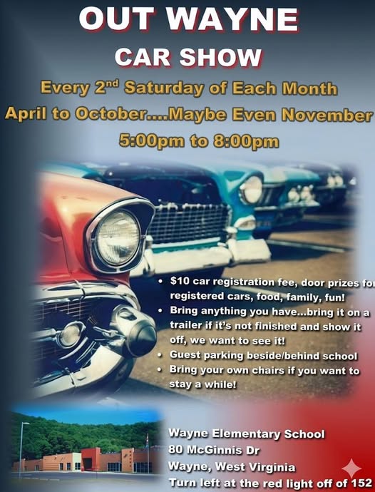Flyer for Out Wayne Car Show