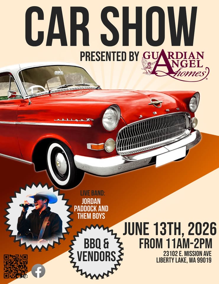 Flyer for 2026 Guardian Angel Car Show