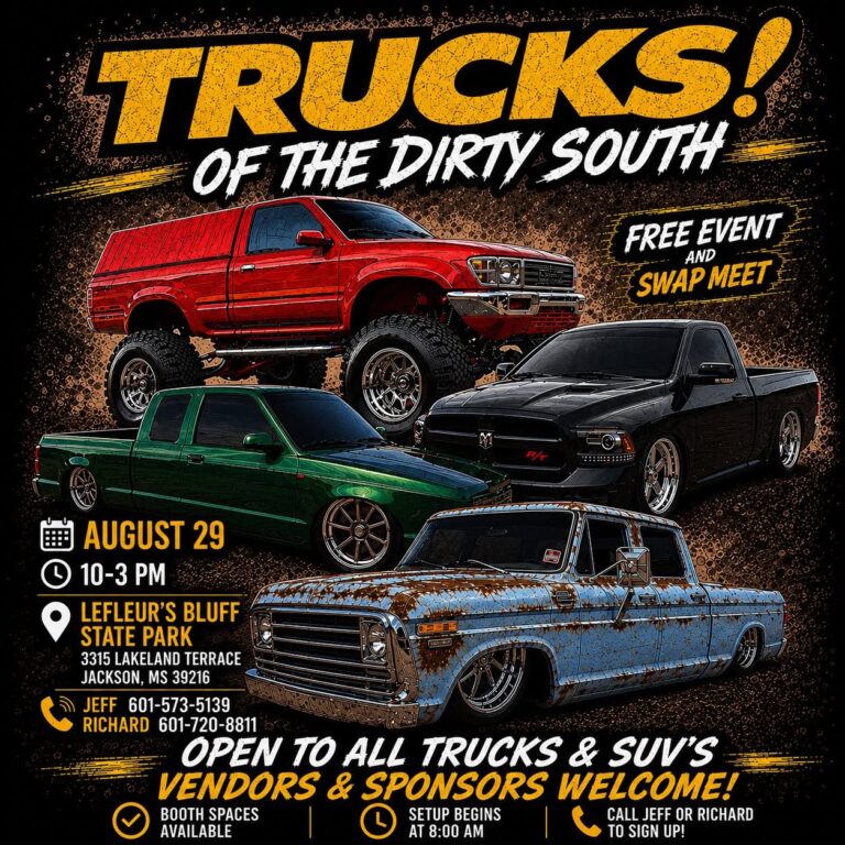 Flyer for Trucks! of the Dirty South