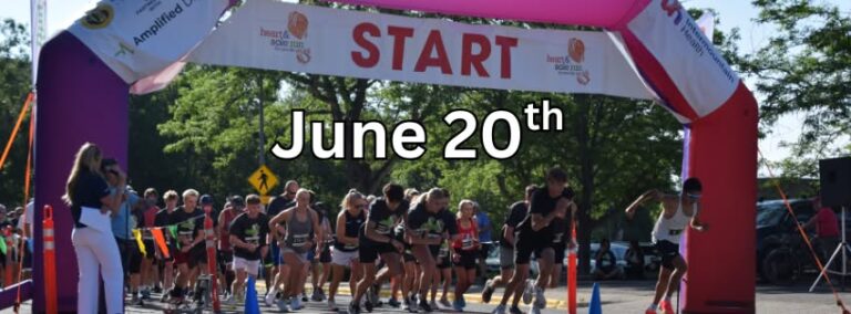 Flyer for Heart and Sole Run