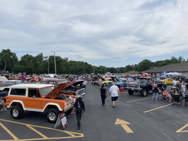 Flyer for 8th Annual Hot Classic Nights Car Show