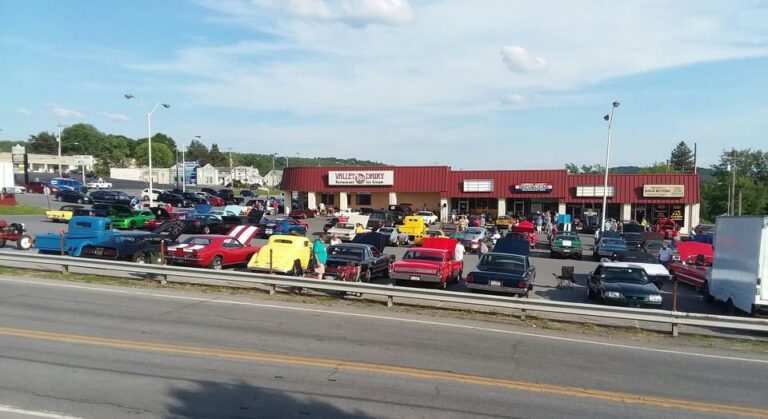 Flyer for Valley Dairy Weekly Sunday Cruise-in