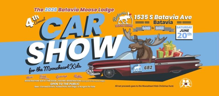 Flyer for Annual Car Show (Open to the Public)