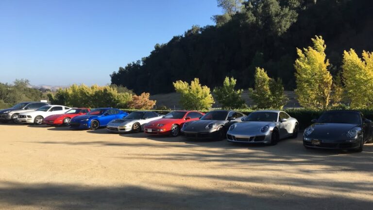 Flyer for San Dimas Cars and Coffee