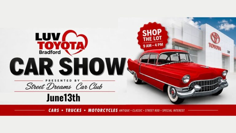 Flyer for Car Show | Luv Toyota Bradford