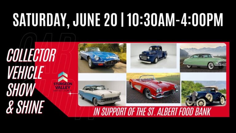 Flyer for Sturgeon Valley Baptist Church Collector Vehicle Show & Shine