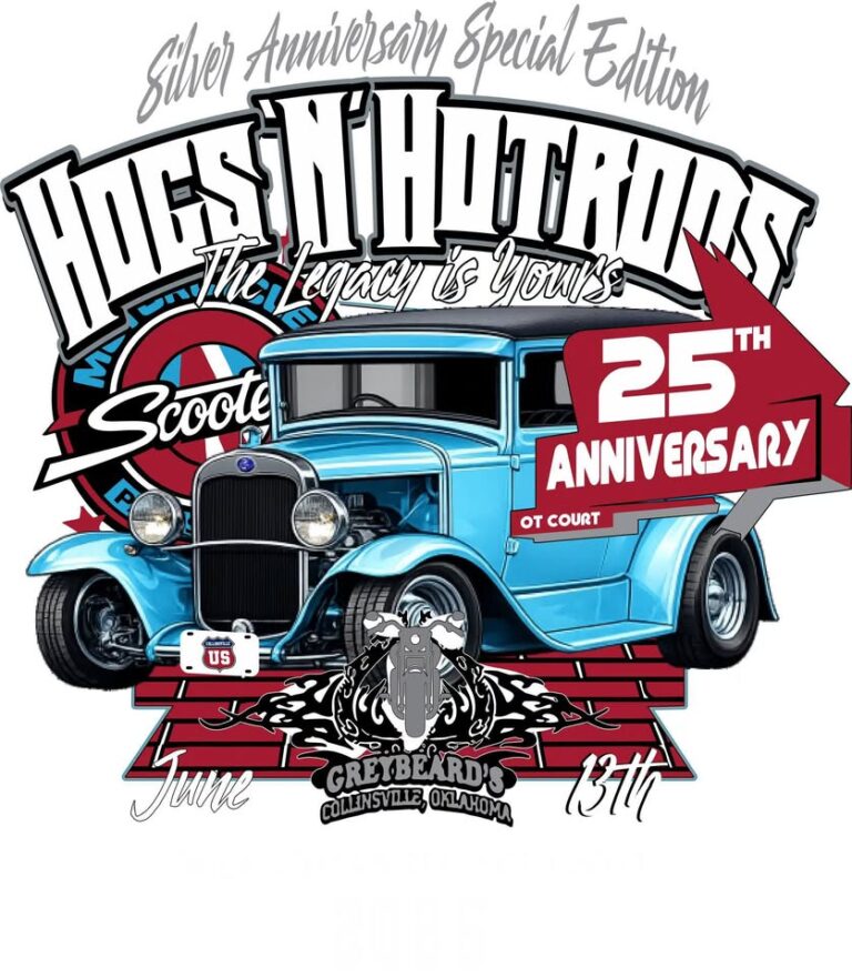 Flyer for 2026 Hogs ‘n’ Hot Rods