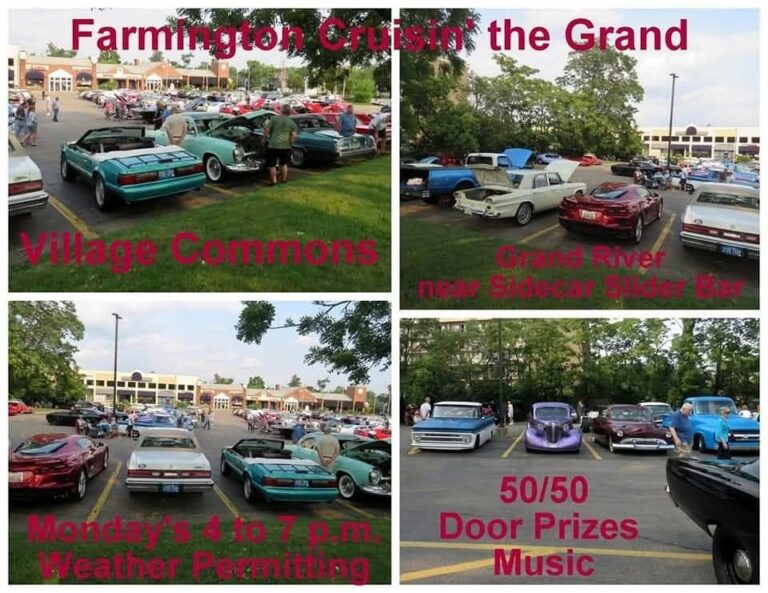 Flyer for Farmington Cruisin’ The Grand