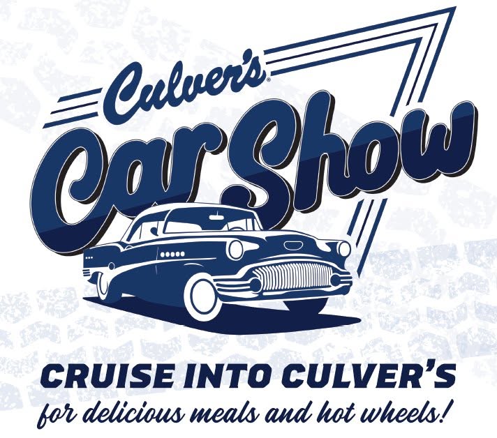Flyer for Culver’s Car Show at Culver’s of Madison