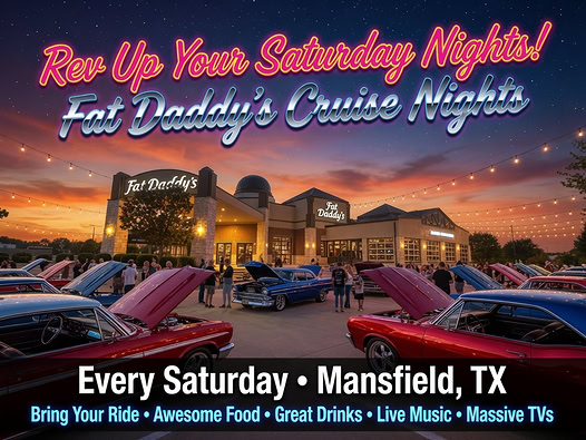 Flyer for Fat Daddy’s Cruise Nights