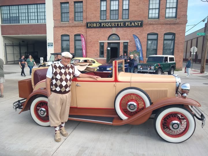 Flyer for Ford Piquette Avenue Plant Cars & Coffee