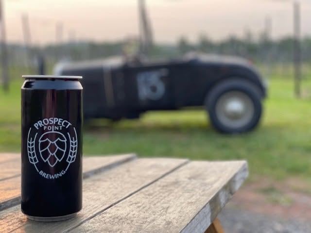Flyer for Prospect Point Brewing Annual Father’s Day Weekend Car Show
