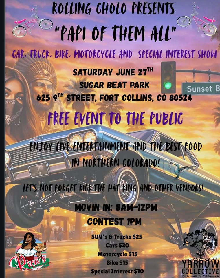 June Papi Rolling Cholo Presents Papi of Them All Car, Truck, Bike, Motorcycle ...