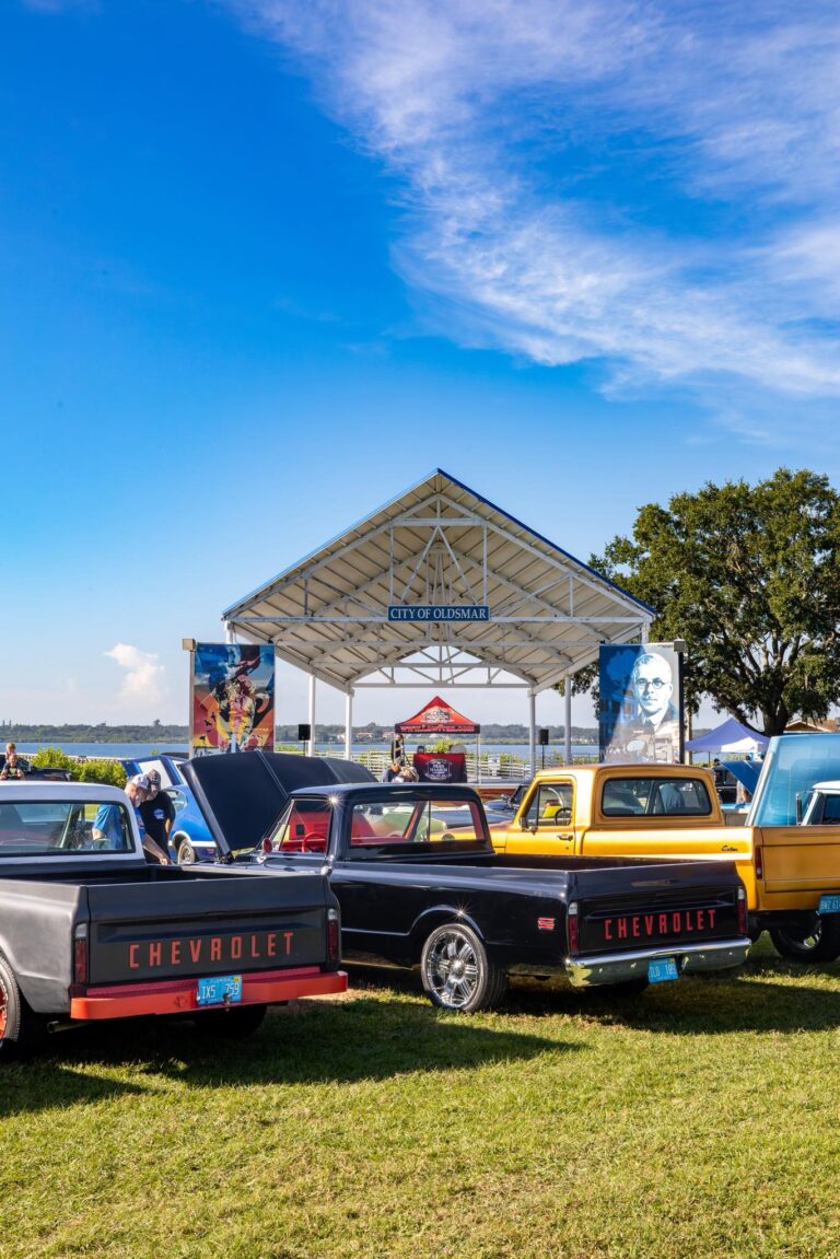 Flyer for 4th Annual Oldsmar Rod Run Benefiting Oldsmar Cares