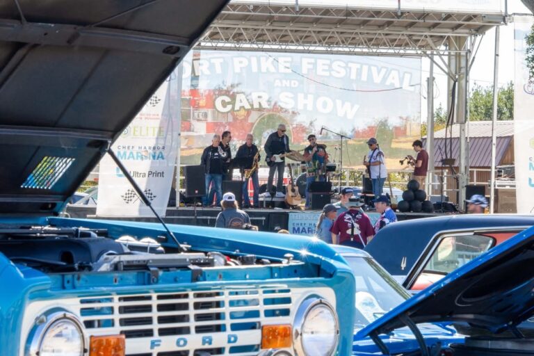 Flyer for Fort Pike Festival and Car Show