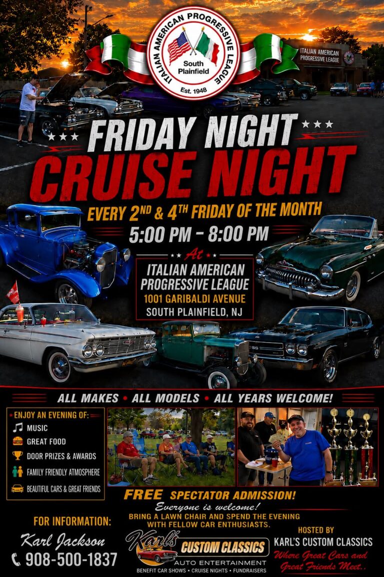 Flyer for Karl’s Custom Classics Cruise Night