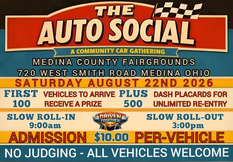 Flyer for THE AUTO SOCIAL