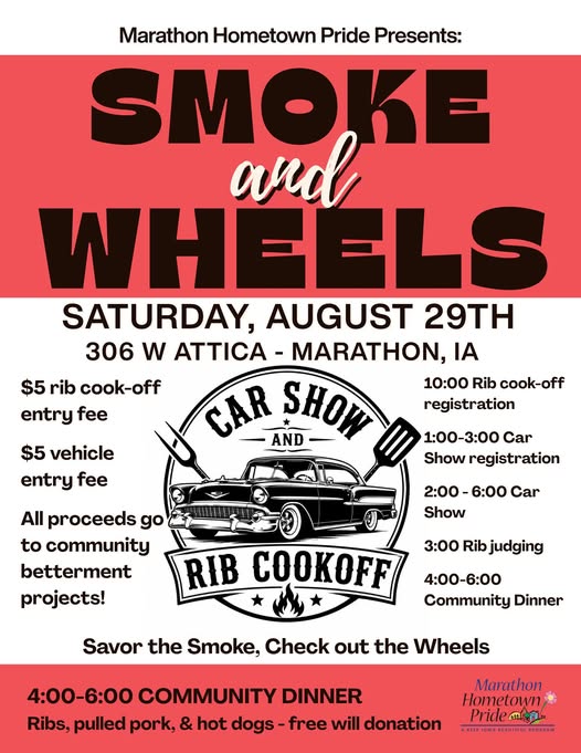 Flyer for Smoke and Wheels