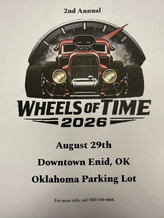 Flyer for Wheels of Time 2nd Annual