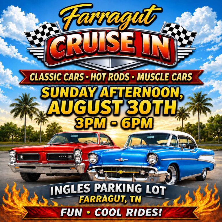 Flyer for Farragut Cruise in