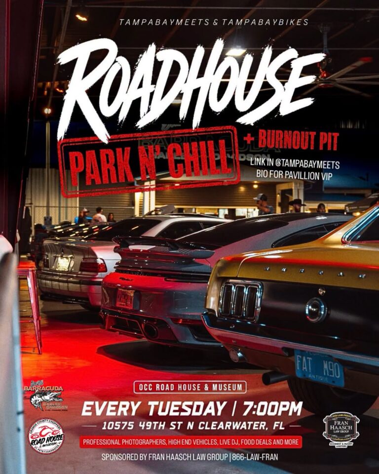 Flyer for Roadhouse Park N Chill