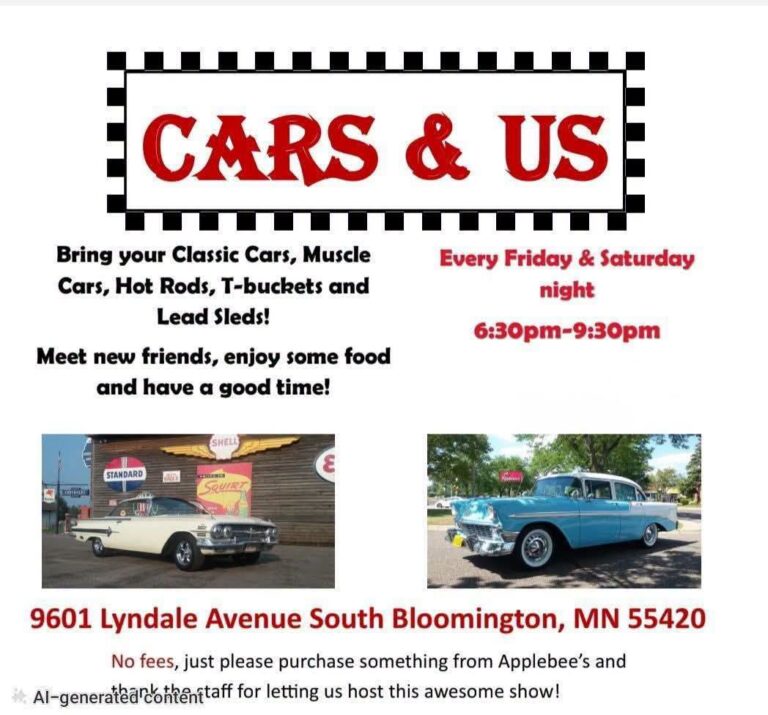 Flyer for Cars & Us