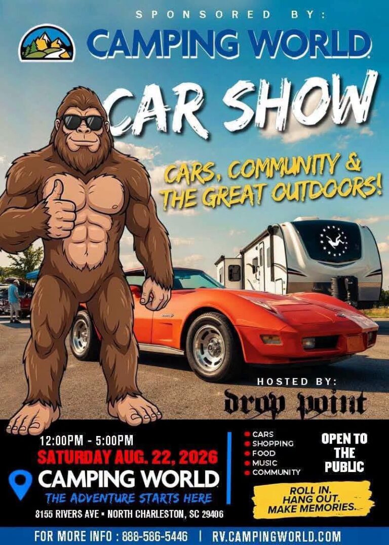 Flyer for Camping World Car Show