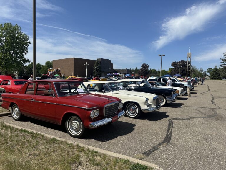 Flyer for Holy Emmanuel’s Tuesday Night Cruise-In