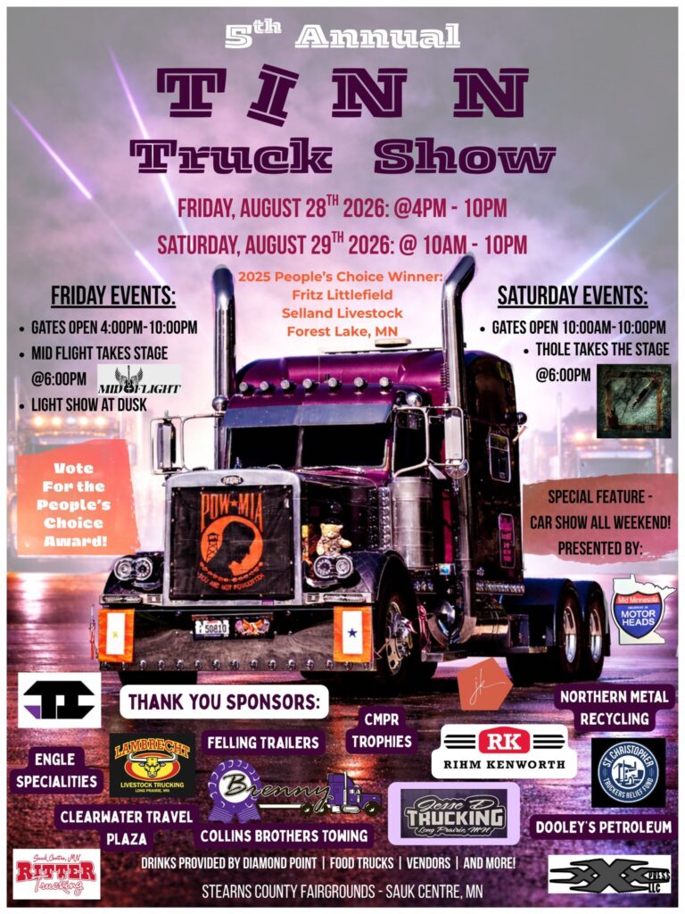 Flyer for 5th Annual TINN Truck Show
