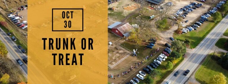 Flyer for Deep Roots: 2026 Trunk or Treat