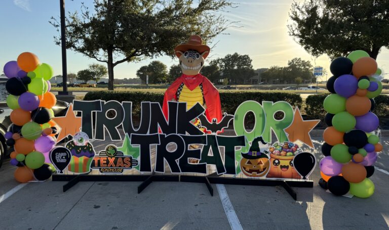Flyer for Trunk or Treat at Texas Roadhouse