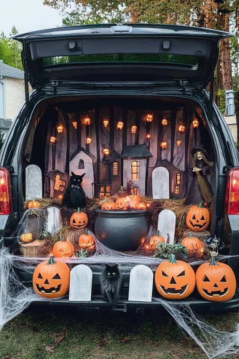 Flyer for Trunk or Treat at ERC